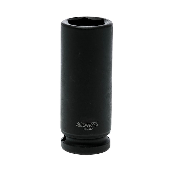 36MM 1/2 Inch Drive 6 Point Metric Deep Chrome Molybdenum Impact Socket
